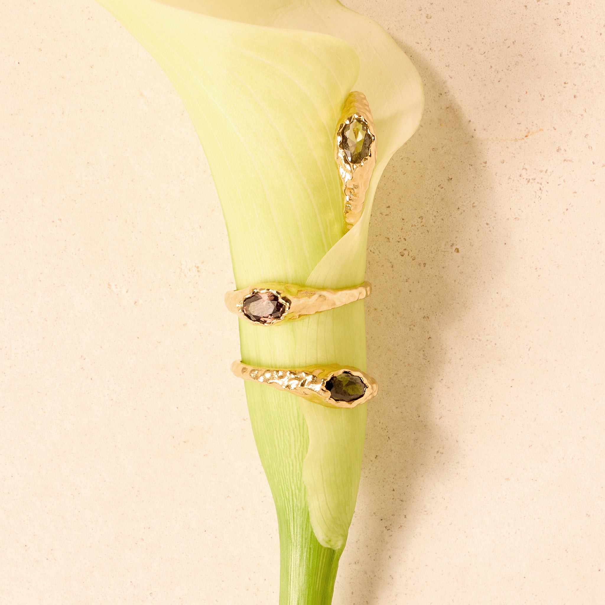 Maria Mini Green Ring