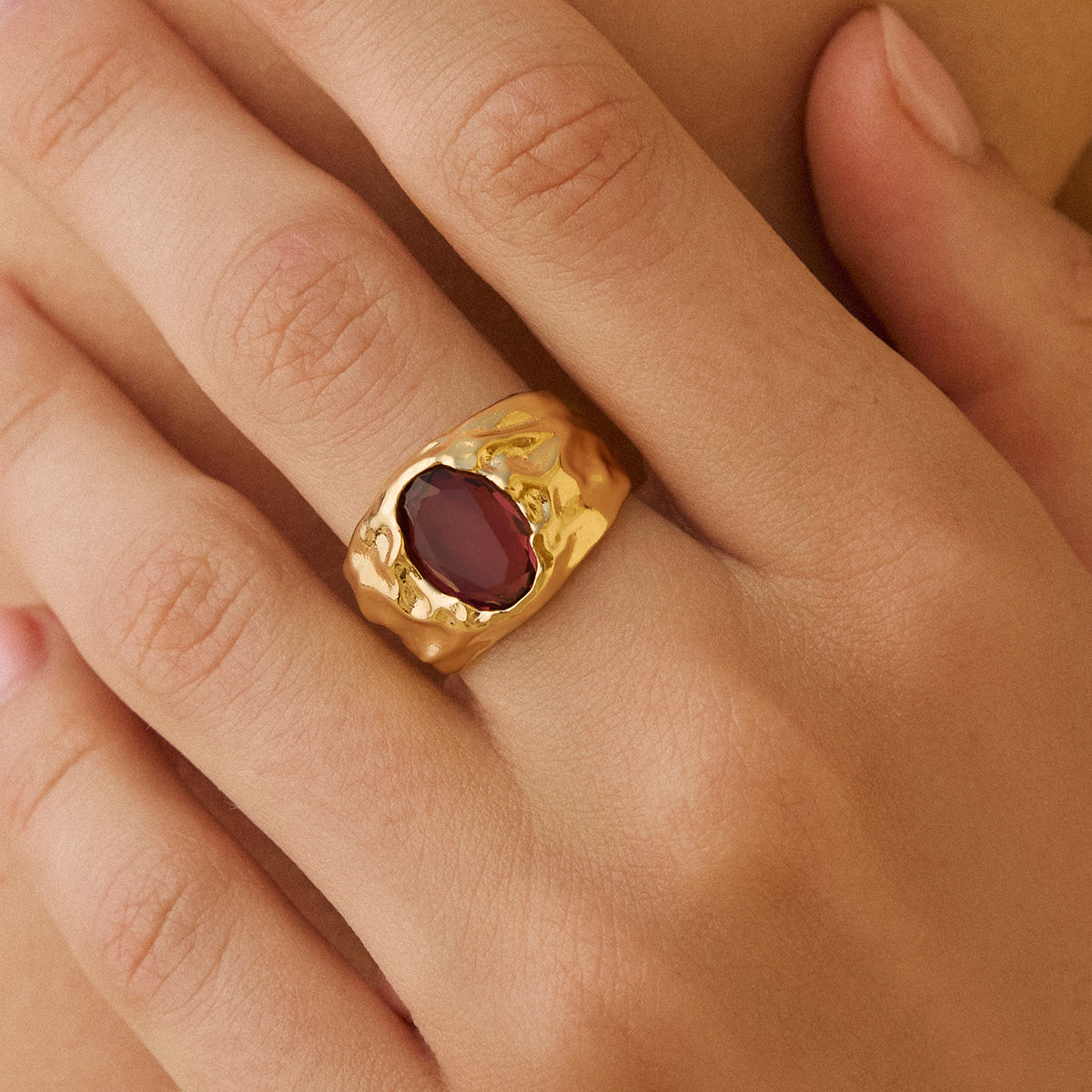 Carmen Rosewood Ring