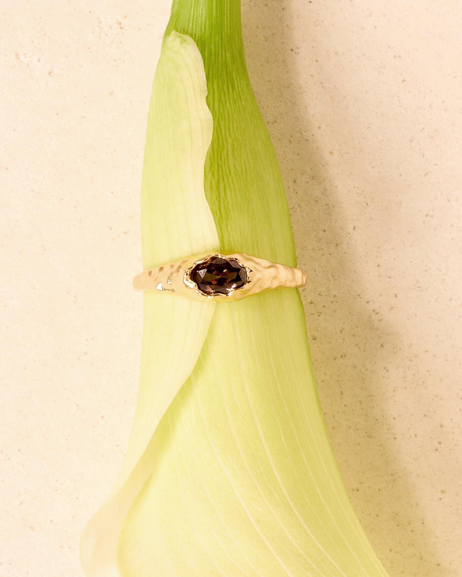 Maria Mini Brown Ring