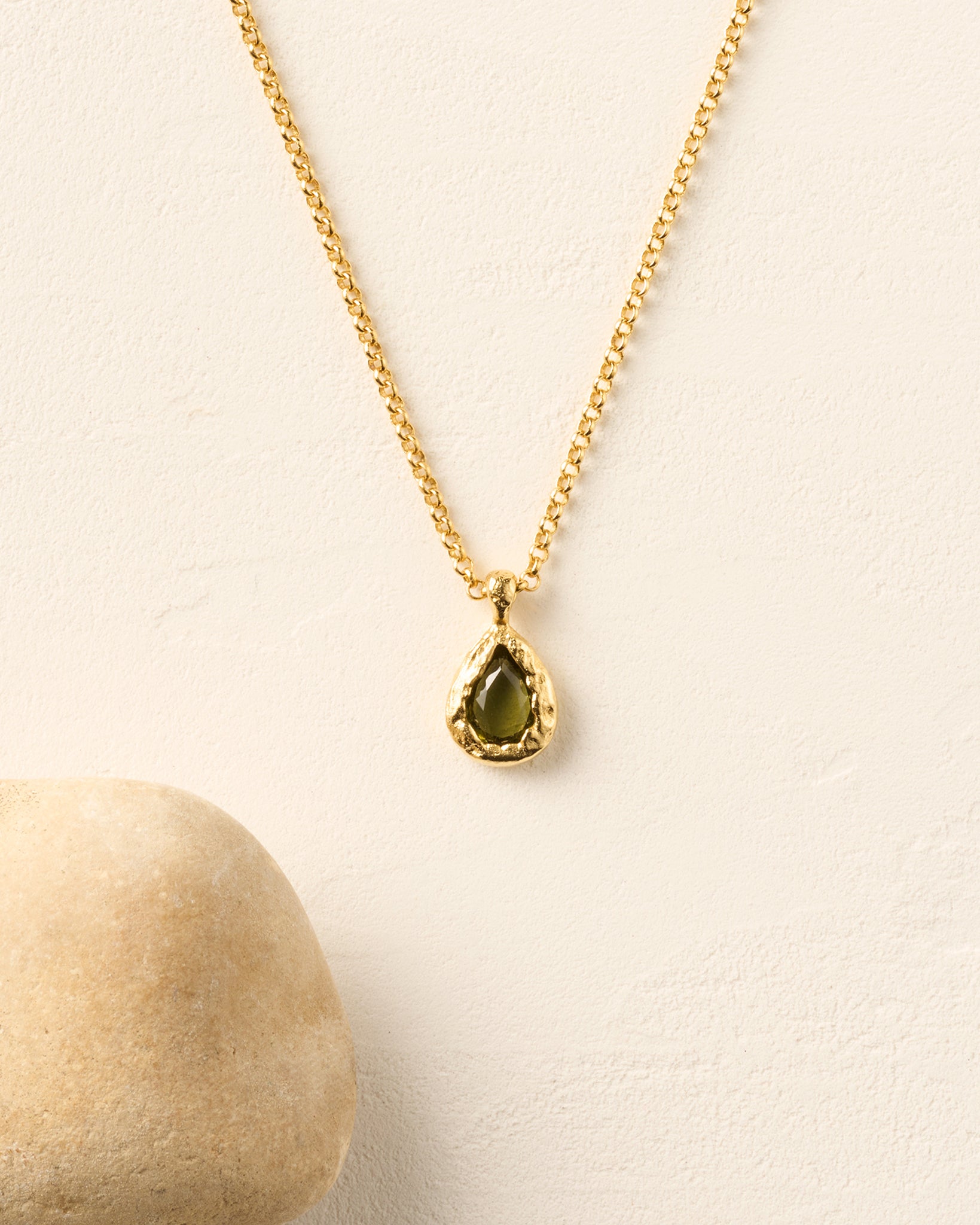 Collana Lysia verde scuro