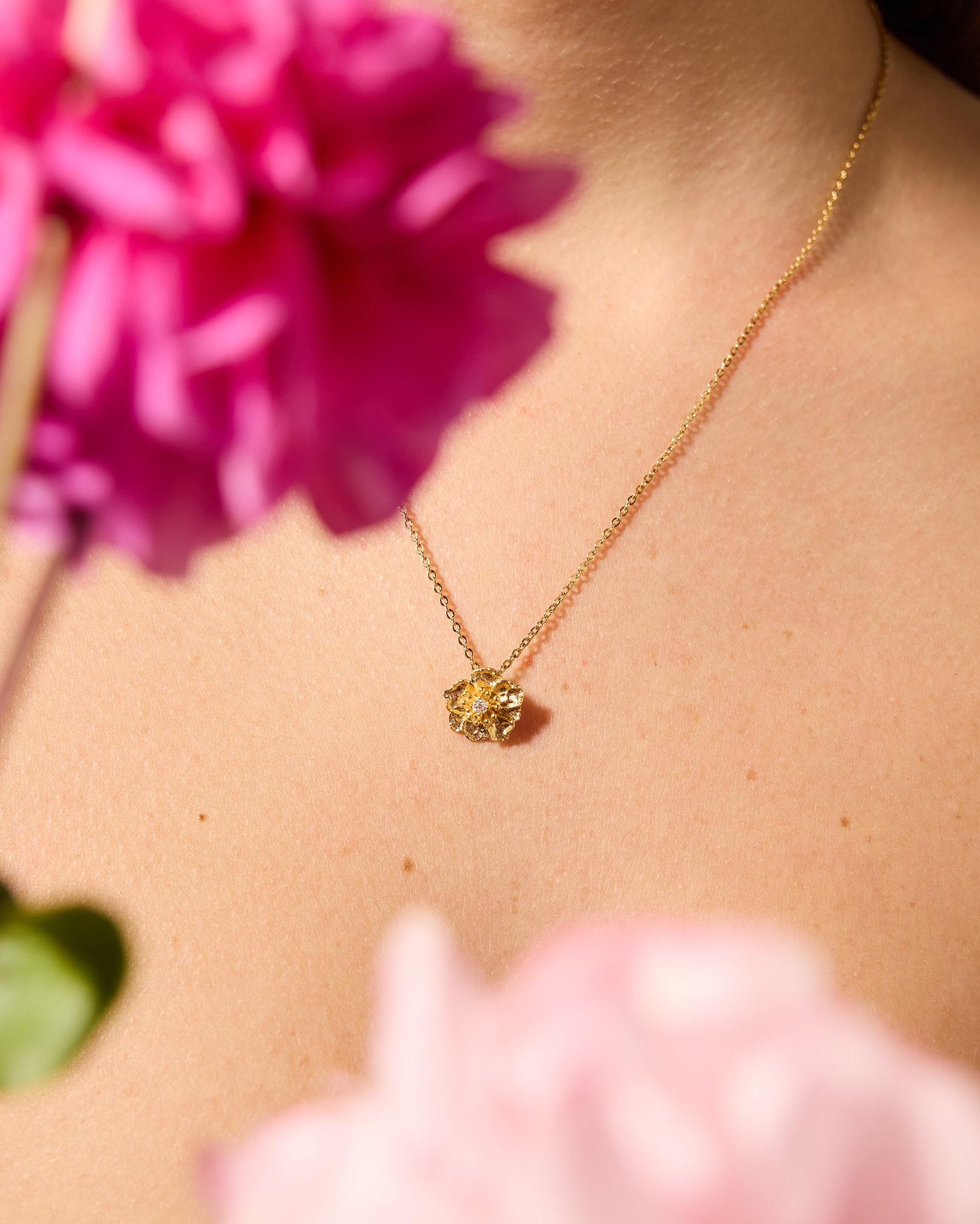 Zinnia Necklace