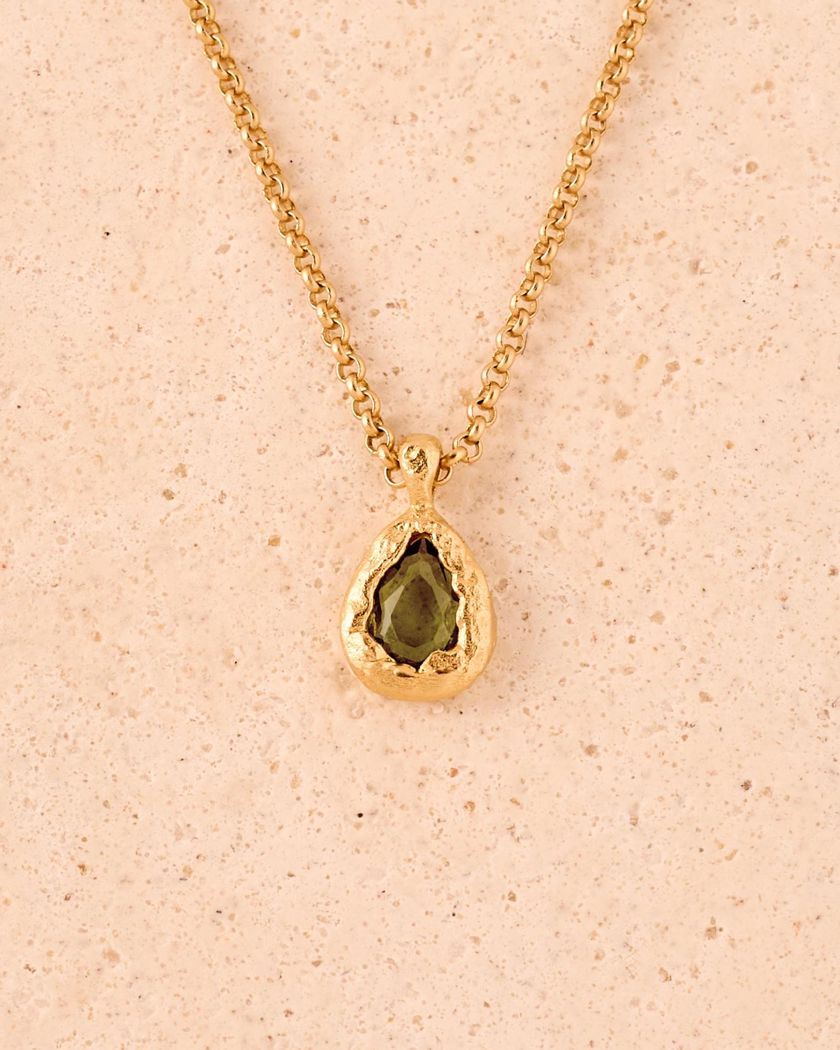 Collier Lysia Vert Foncé