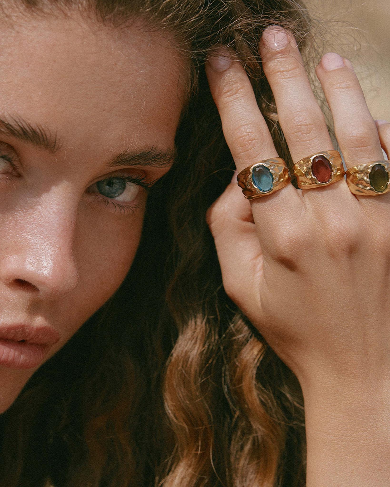 Anillo Carmen Rosewood