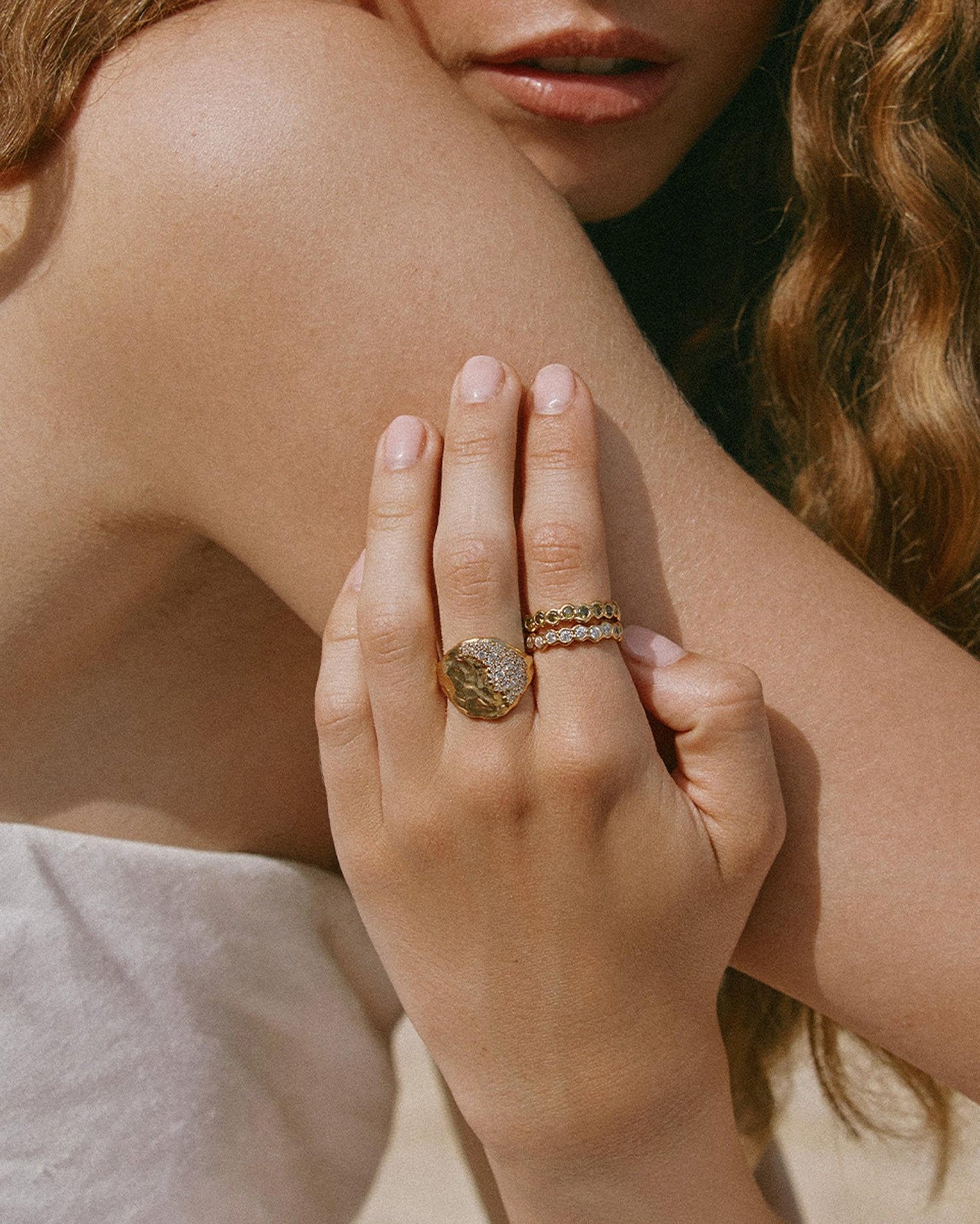 Amélia II Dark Green Ring