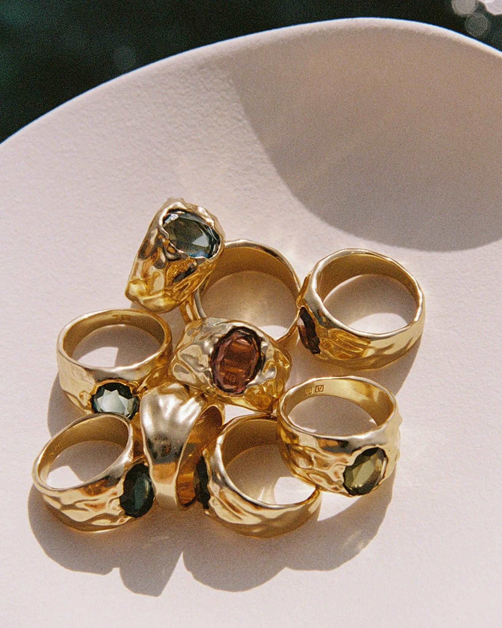 Anillo Carmen Verde Oscuro