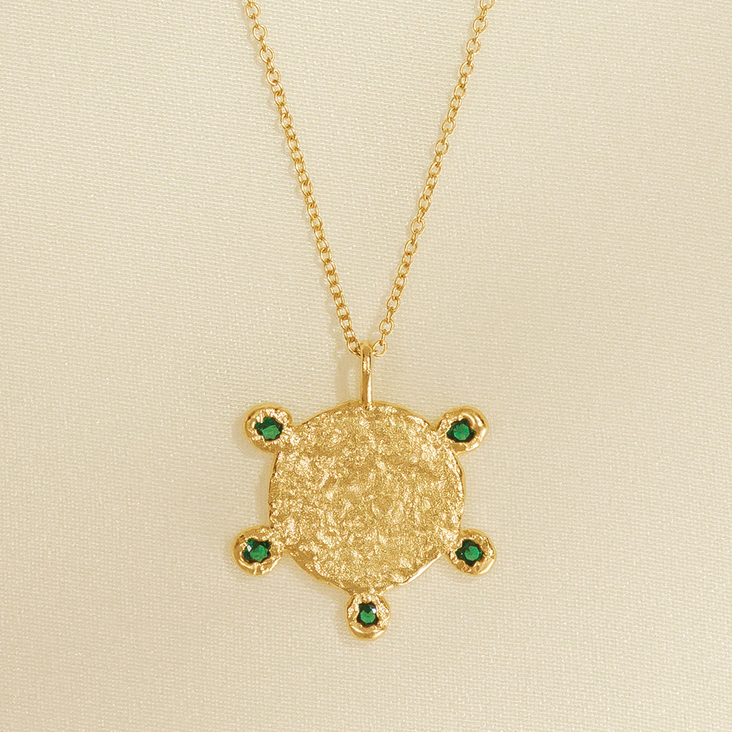 Diana Green Necklace