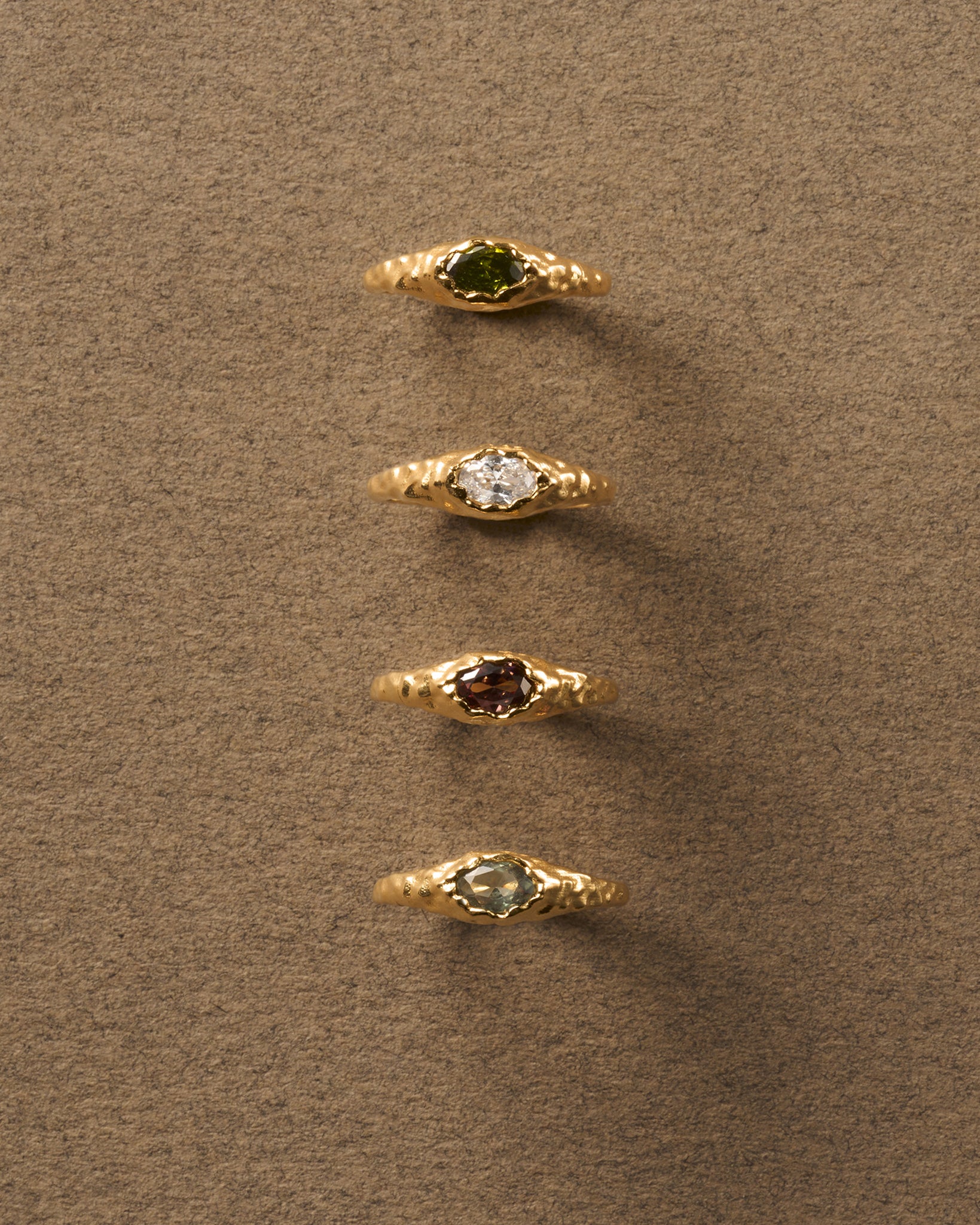 Mini Anello Maria Verde