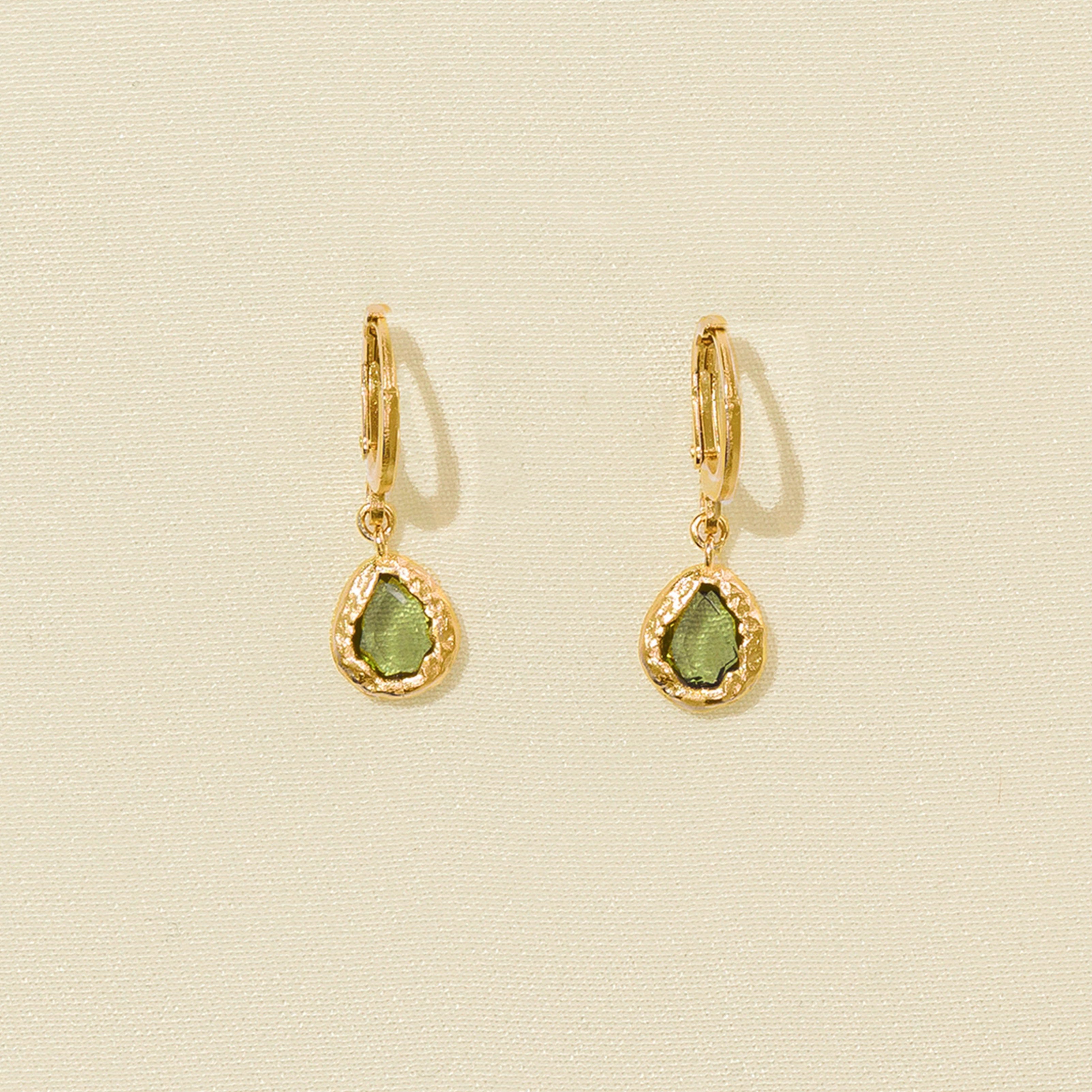 Pendientes Lysia Verde Oscuro