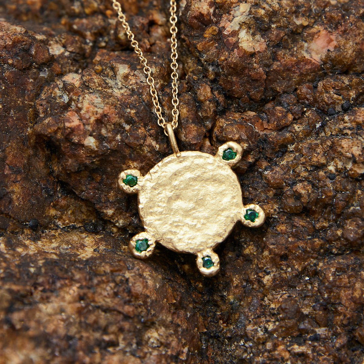 Diana Green Necklace