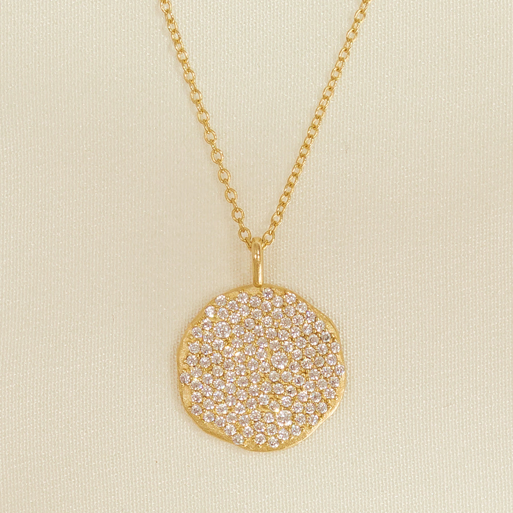 Collier Luna Pavé