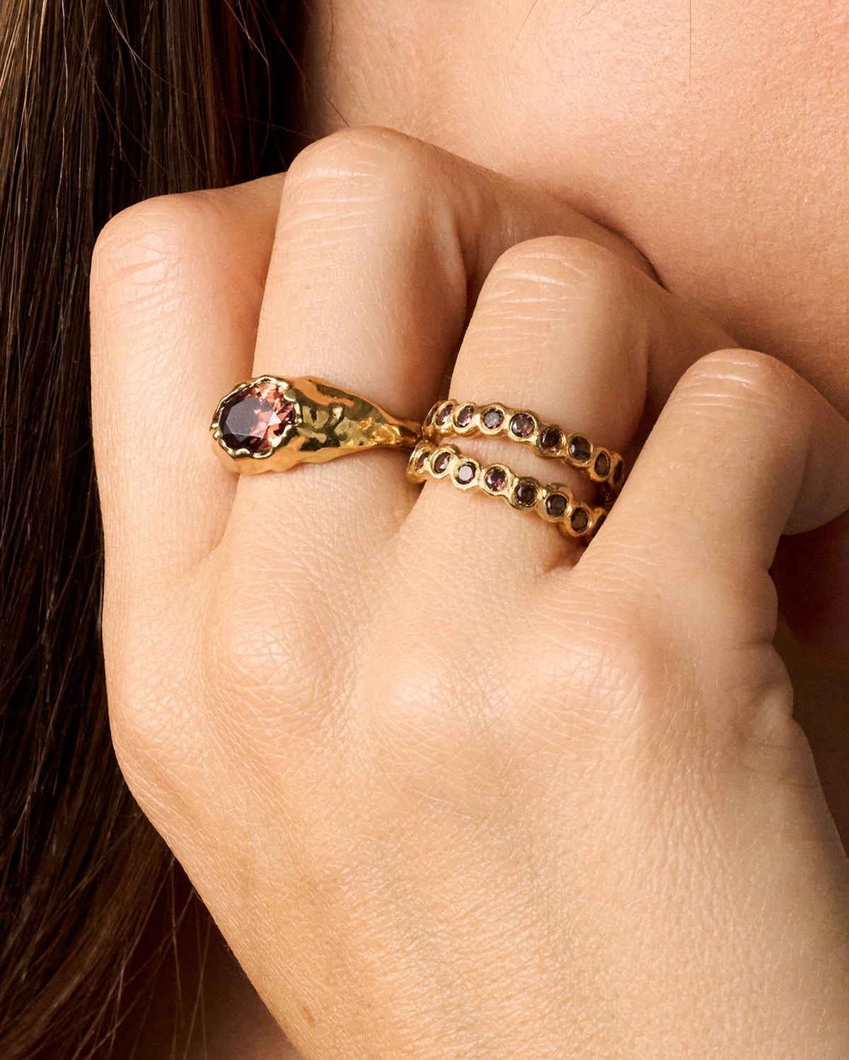 Amélia II Braun Ring