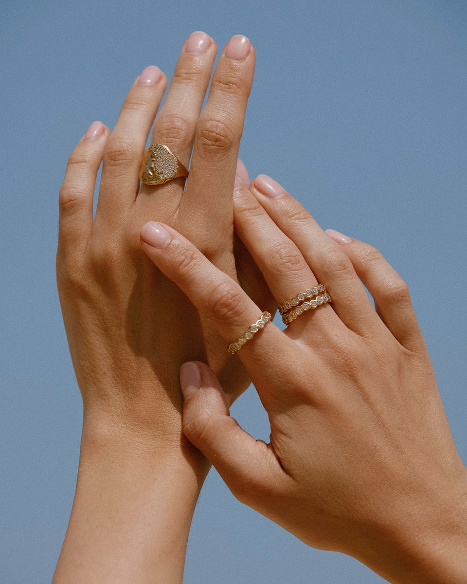 Rings gold jewelry