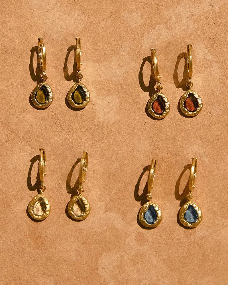 Lysia Dark Green Earrings
