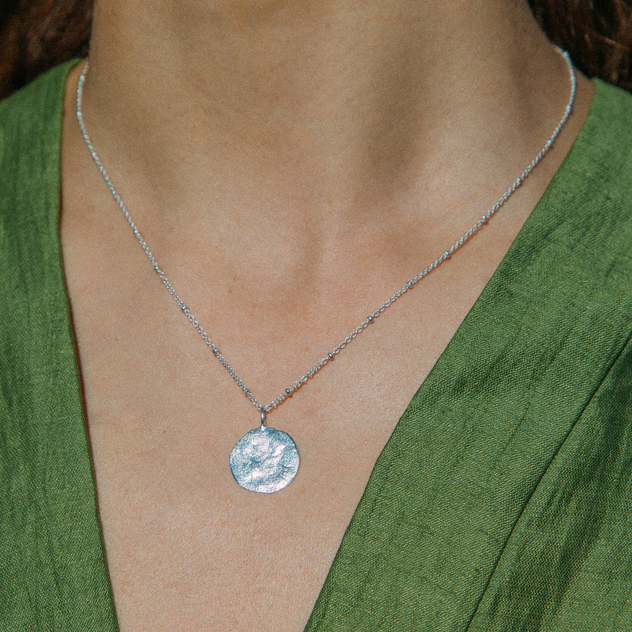 Collier Luna Argent