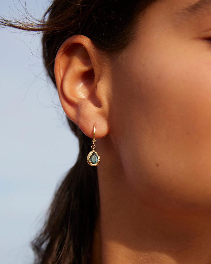 Lysia Blue Earrings