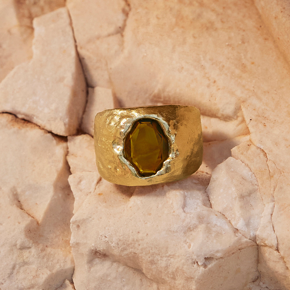 Carmen Dunkelgrün Ring